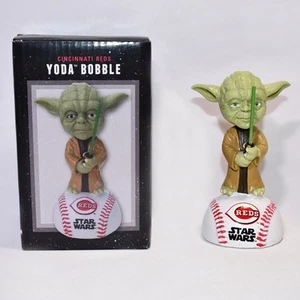 2016 Cincinnati Reds Star Wars Yoda Bobblehead With Box Super Saturday 0525!!! - Picture 1 of 9