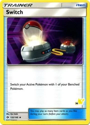 Switch - 36 - Uncommon - Battle Academy: Pikachu Deck - Near Mint - Image 1 of 1