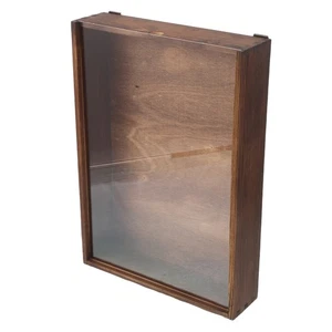 Caja de sombra de madera: vitrina de muestras de insectos - marco de fotos para fotos - Imagen 1 de 12
