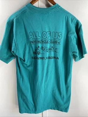 Vintage Richmond Virginia Motorcycle Club - Size Medium - Pocket Tee - Image 1 of 4