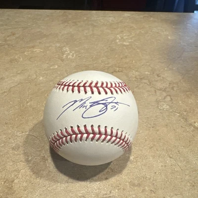 Max Scherzer Signed Baseball Toronto Bluejays World Series - Image 1 of 2