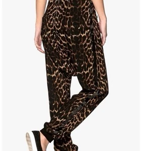 ONE TEASPOON X ONE Harlem Leopard Pants SIZE 10 AU/6 US MEDIUM Happy Jogger Boho - Picture 1 of 14