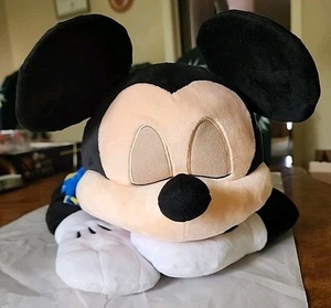 DISNEY PARKS schlafende MICKEY MOUSE im Pyjama DREAM FRIENDS 26" Kissen Spielzeug PLÜSCH - Bild 1 von 6