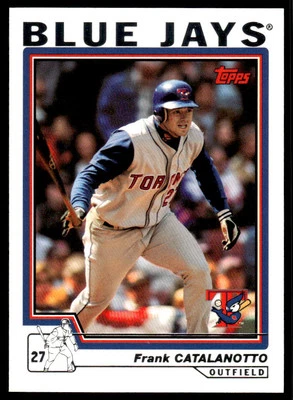 2004 Topps #264 Frank Catalanotto Toronto Blue Jays Baseball - Image 1 of 2