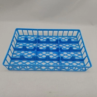 Tara Toy Corp Diecast Car Garage REPLACEMENT BLUE TRAY- Holds 12 Vehicles - 1984 - Image 1 of 4