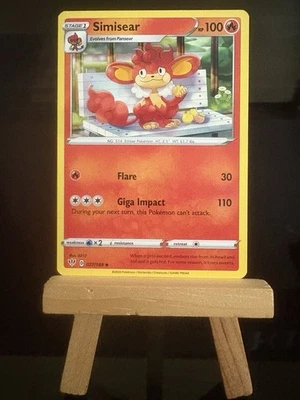 SIMISEAR  - 27/189 - Darkness Ablaze NM - Regular Uncommon - Pokémon TCG Card - Image 1 of 4