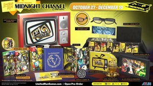 Persona 4 Golden Midnight Channel Edition Nintendo Switch Limited Run #214 LRG - Imagen 1 de 2