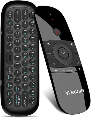 WeChip Mini Air Fly Mouse Remote 2.4G Motion Sensing Controller with Keyboard - Image 1 of 4