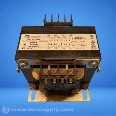 Hammond Power Solutions Inc. SP500MQMJ Transformer FNIP - Image 1 of 4