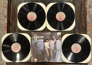 SECRET LOVE Sessions 4x LP VINYL FOREIGNER BEE GEES BREAD AMBROSIA AMERICA (EX+) - Picture 1 of 12