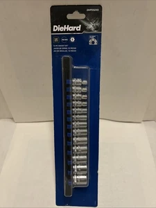 Diehard 1/4” Drive 13 Pc Socket Set 6point Metric , DHP55245 - Picture 1 of 10