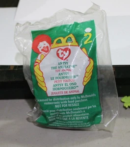 McDonalds TY Beanie Baby 1993/1999 NEU seltener Fund! Antsy The Ameisenbär - Bild 1 von 3