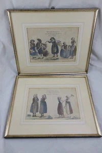 National Trachten aus dem Königreich Baiern 2x Kupferstich ~ 1820 - Bayern  - Bild 1 von 12