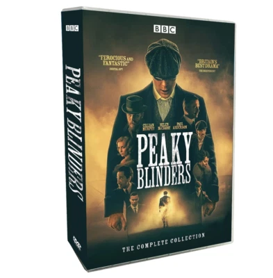 Peaky Blinders: The Complete Series Seasons 1-6 ( DVD, Region 1 ) Free Shipping Foto 1 de 2