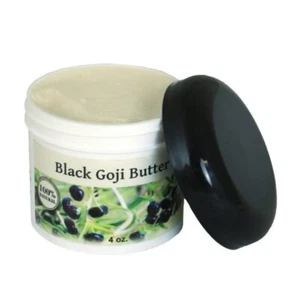 Mantequilla orgánica pura hidratante natural de cuerpo completo cremosa de Goji negra 4 oz - Imagen 1 de 3