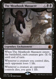 MTG - The Meathook Massacre (planeswalker stamp) (MID) - Picture 1 of 1