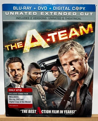NEW/SEALED ~ The A-Team (Blu-Ray+DVD, 2010) Unrated Extended Cut - Image 1 of 3