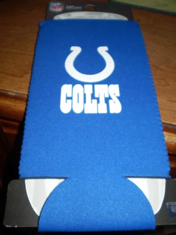 Indianapolis Colts  24 ounce  KOOZIE  HOLDER Holds Big Cans or Soda Bottle Cover