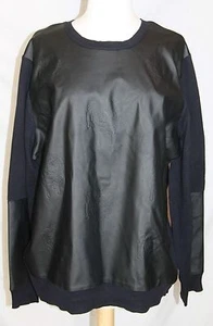 Stories Kelly Osbourne black sweater 1X plus embossed floral New NWT - Picture 1 of 5