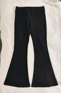 NEW Black Flare Leg Pants FLARE STREET Size XL Made in Melbourne RRP $179 *F - Picture 1 of 3