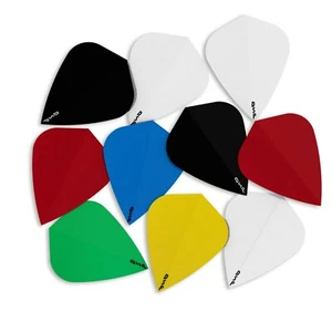 30 Kite Dart Flights (10 Sets) Plain Assorted Mixed Brands - Picture 1 of 1