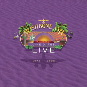 WISHBONE ASH LIVE DATES LIVE (2LP BLACK) VINYL DOUBLE ALBUM  new sealed - Picture 1 of 1