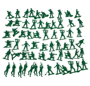 Disney Pixar Toy Story Green Army Men Soldier Figure Thinkway Toys - Lot of 63 - Picture 1 of 9