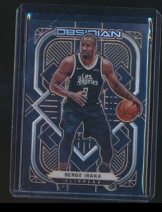 2020-21 OBSIDIAN ORANGE /50 SERGE IBAKA CLIPPERS - Picture 1 of 1