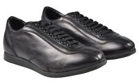 NEW KITON SHOES SNEAKERS 100% LEATHER SIZE 9 US 42 EU 18KSCW1