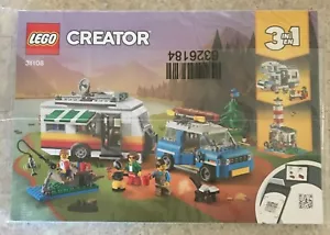 Lego Anleitung für Set 31108 Creator Wohnwagen Familienurlaub - Bild 1 von 1