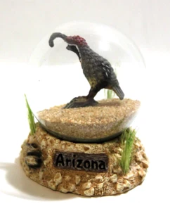 Kokopelli Southwest Wildlife Collection Arizona Mini Sand Snow Globe Paperweight - Picture 1 of 5