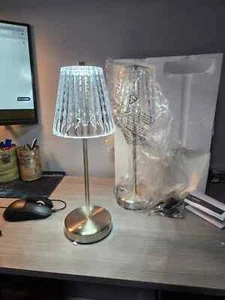 Cordless USB Rechargeable Table Desk Lamp LED Touch Dimmable Bedroom Night Light - Picture 1 of 4