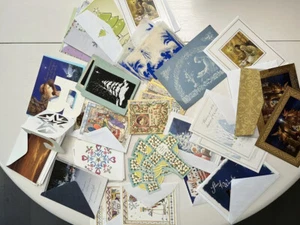 HUGE LOT Of Vintage Religious & Christmas Stationary Cards & Envelopes 1970s-90s - Picture 1 of 9