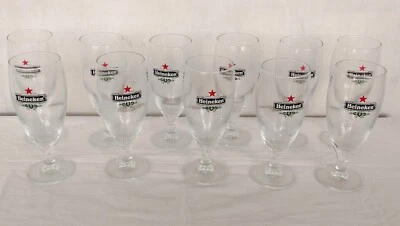 Undici Calici Bicchieri Birra Heineken 0.20 Cl  - Immagine 1 di 4