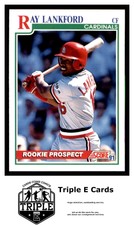 1991 Score #731 Ray Lankford St. Louis Cardinals ~A3P