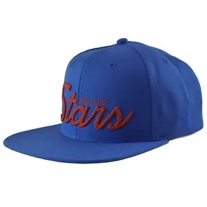 Baseballmütze Kappe St. Louis Stars Ringe & Kronen Negro League Schriftzug Druckknopflasche - Bild 1 von 8