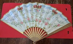 Advertising Fan 1902 Coronation King Edward VII, Eventails Duvelleroy, H. Daudet - Foto 1 di 17