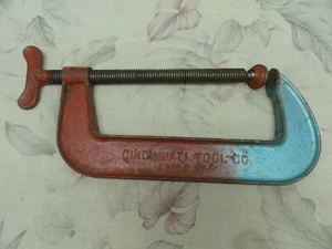 Vintage Cincinnati Tool Co. 10" No. 540-10 Standard Clamp Industrial - Picture 1 of 6