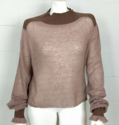 Suéter fino malva talla M Gimmicks by BKE para dama Foto 1 de 4