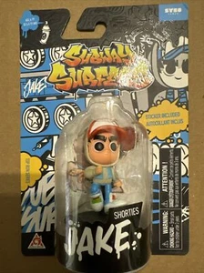 SUBWAY SURFERS SHORTIES JAKE FIGURE WITH STICKER. - Picture 1 of 2