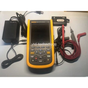 Fluke 123B Industrial ScopeMeter Dual-Input 20MHz HandHeld Oscilloscope/ - Picture 1 of 5