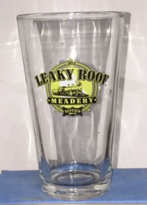 Leaky Roof Meadery Buffalo Missouri Pint Glass - Picture 1 of 8