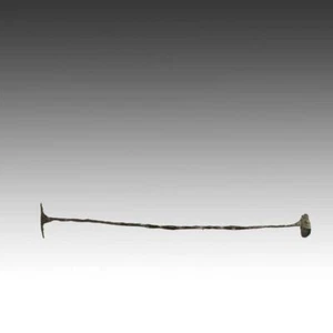 MONEDA PENIQUE HIERRO KISSI GENTE SIERRA LEONA ÁFRICA OCCIDENTAL SIGLO XX. - Imagen 1 de 3