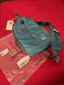 Zaino a tracolla WATERFLY viaggio escursionismo borsa leggera zaino da giorno verde acqua - Foto 1 di 5