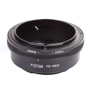 FOTGA Adapter für CAN0N FD Objektiv auf Sony E-Mount NEX-7A7 A7S A7R II A6500 A6300