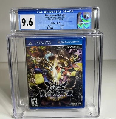 9.6 A++ Muramasa Rebirth CGC Graded Brand New Sealed Sony PlayStation Vita, 2013 - Image 1 of 4