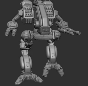 MDG-Prime "Mad Dog" - Alternate Battletech Mechwarrior Miniatures - Tabletop - Picture 1 of 3