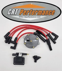 JEEP YJ XJ 2.5L 4CYL IGNITION TUNE UP UPGRADE KIT RED Wrangler Cherokee 1994-97 - Picture 1 of 3