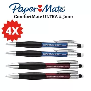 4X Paper Mate ComfortMate ULTRA Mechanical Pencil 0.5mm Papermate - Picture 1 of 4