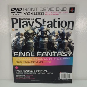 Official Playstation Magazine Final Fantasy Giant Demo DVD - Picture 1 of 10